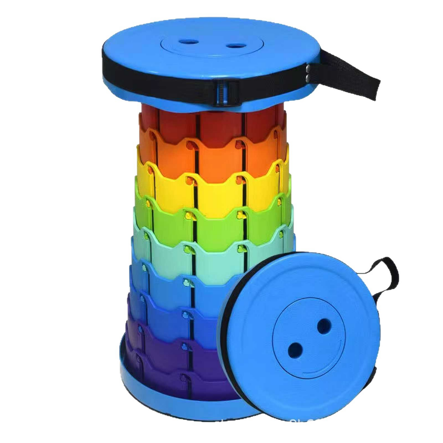 Upgraded Portable Retractable Folding Stool