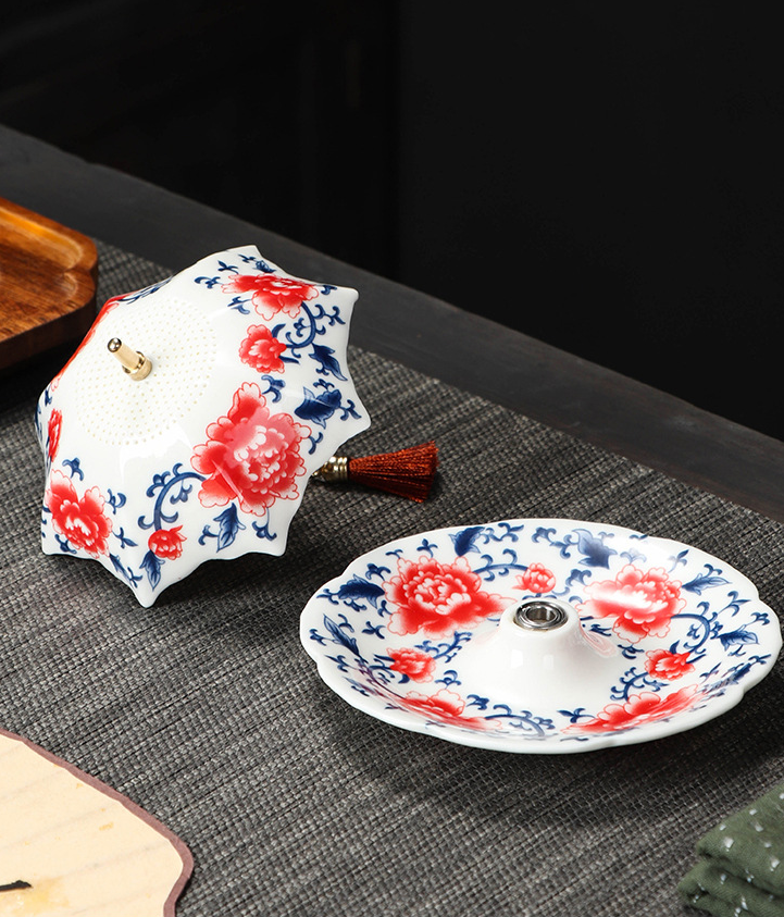 Rotating Umbrella Tea Filter Set