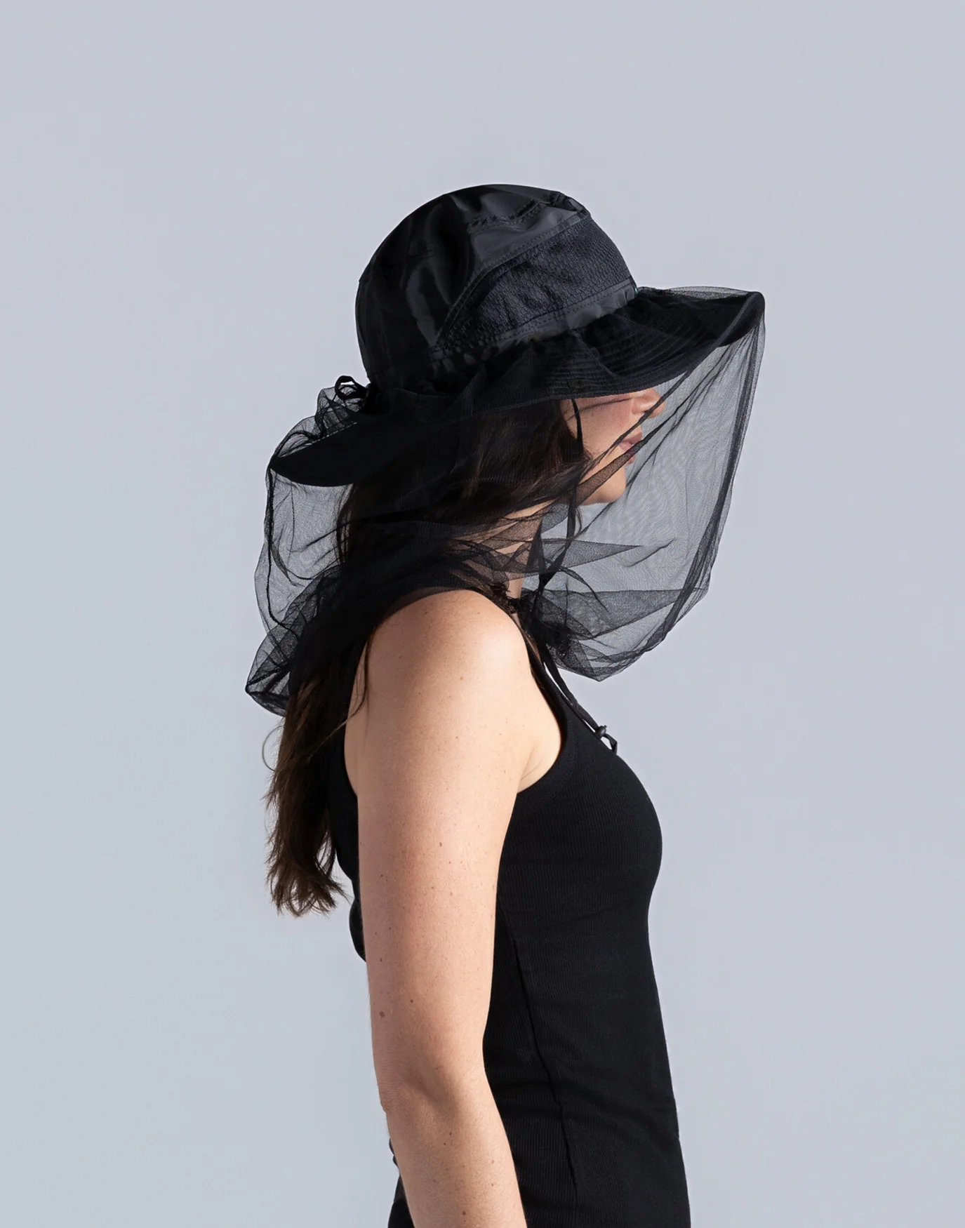 Foldable Mosquito Net Cap