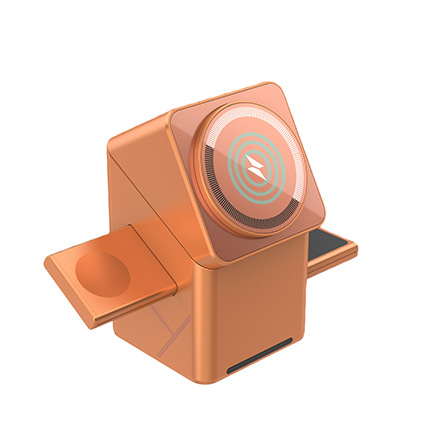Rotating Rubik's Cube 6-in-1 Magnetic Wireless Charger