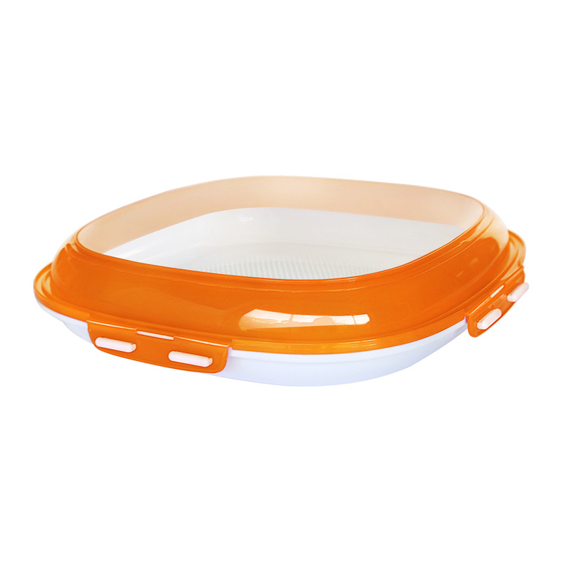 4-Piece Set of Double-Sided Elastic Food Storage Containers