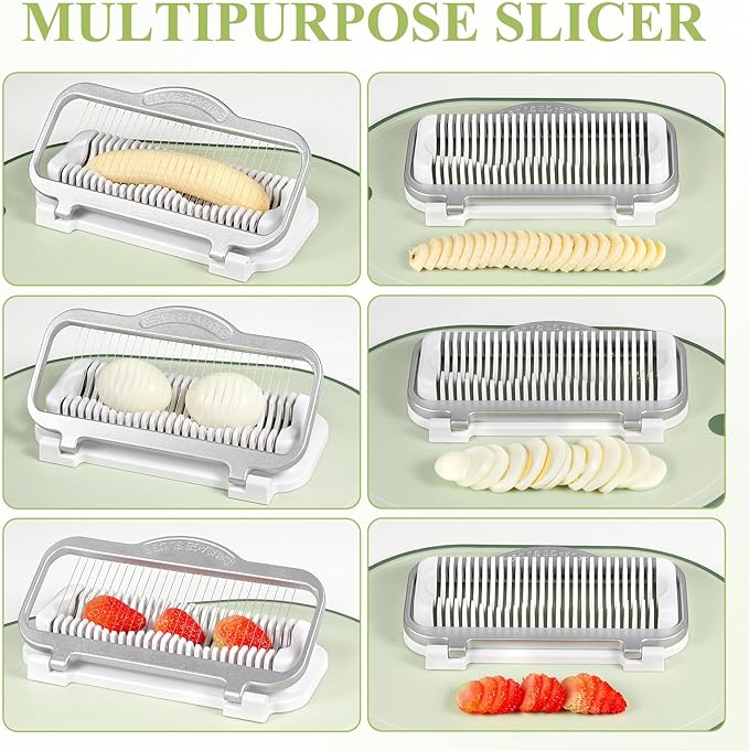 Larger Egg Slicer for Hard Boiled Eggs