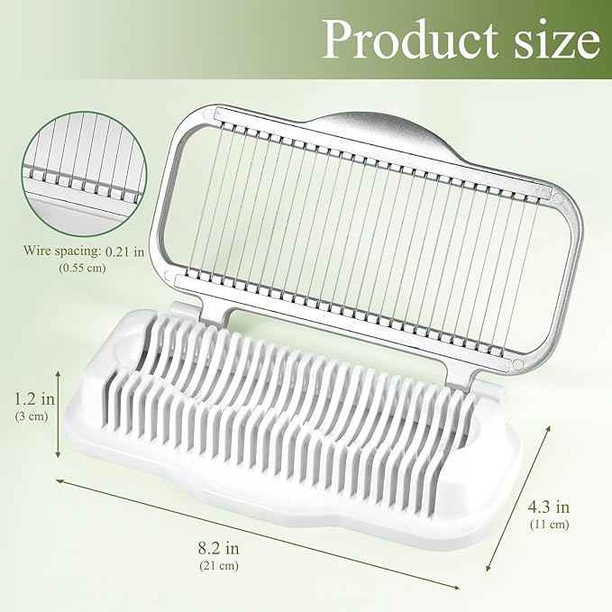 Larger Egg Slicer for Hard Boiled Eggs