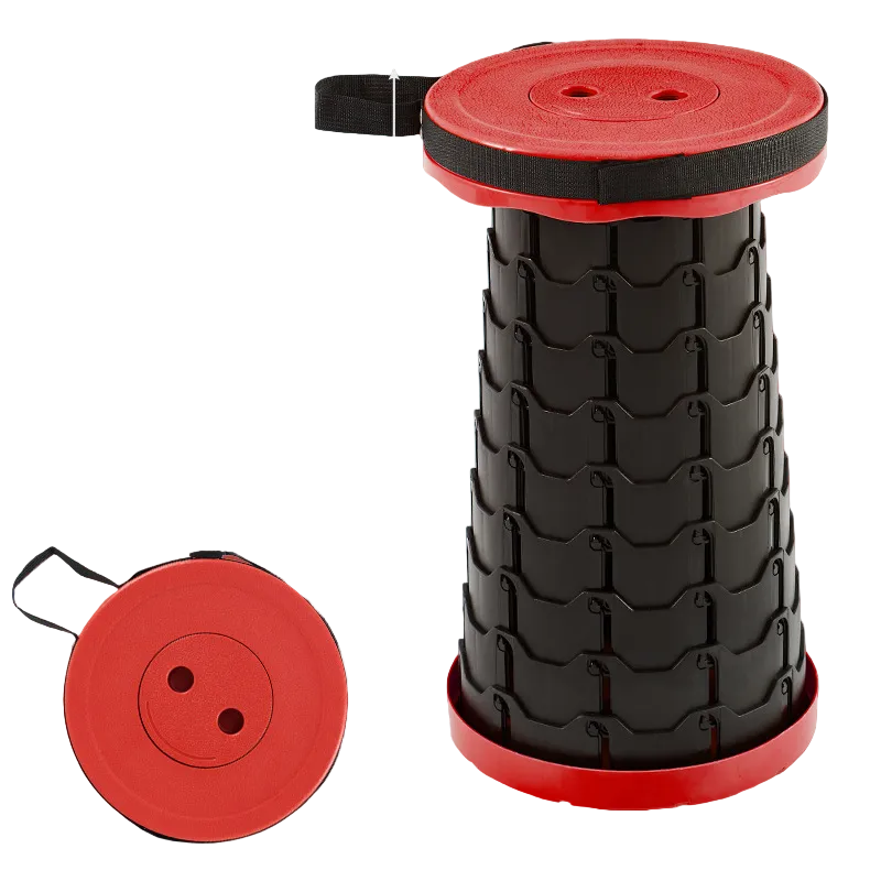 Upgraded Portable Retractable Folding Stool