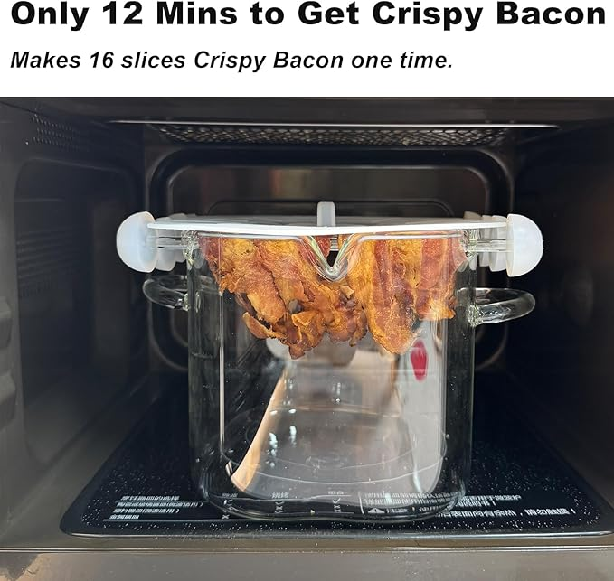 Glass Microwave Cooker With Silicone Lid