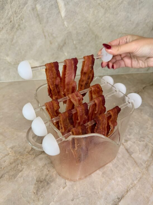 Glass Microwave Cooker With Silicone Lid