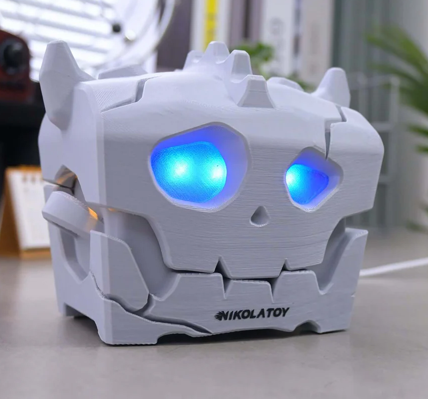 Game Cartridge Storage Voice-Activated Treasure Box