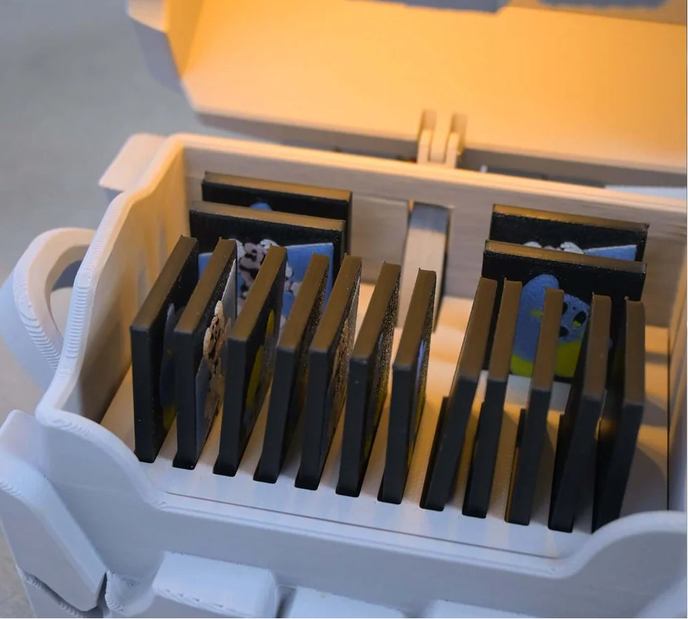 Game Cartridge Storage Voice-Activated Treasure Box