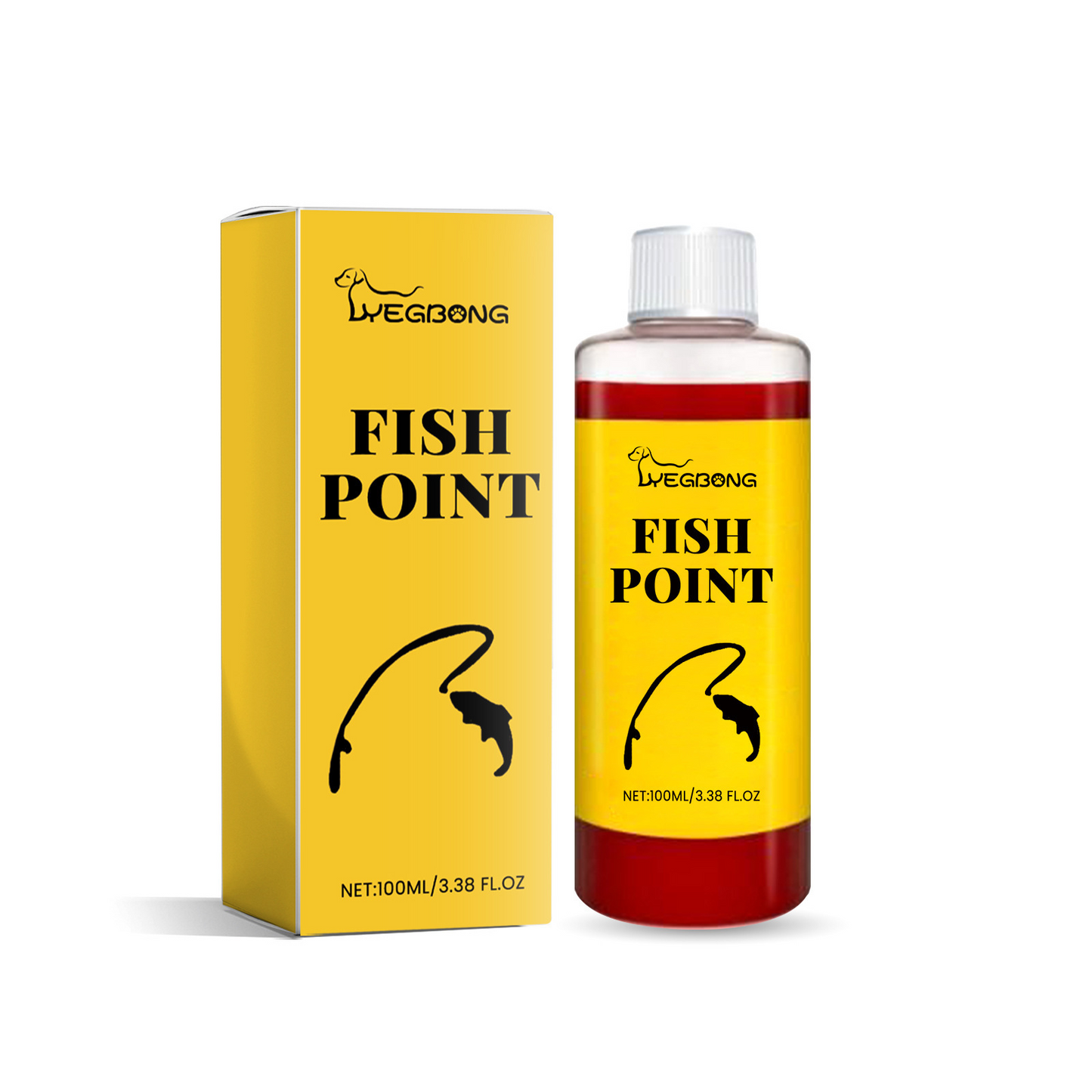 Red Worm Fish Attractant Oil 3.4oz (100ml)