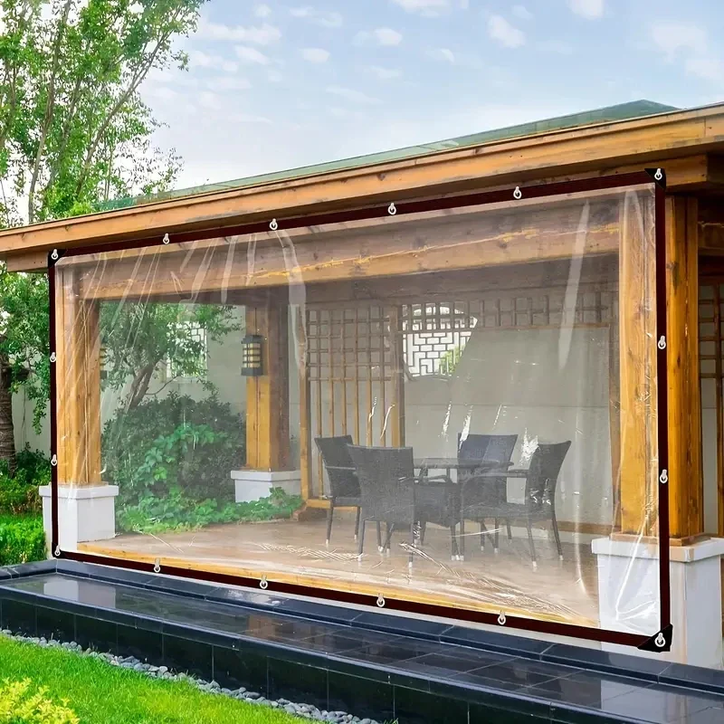 Clear Waterproof Garden Tarp Cover