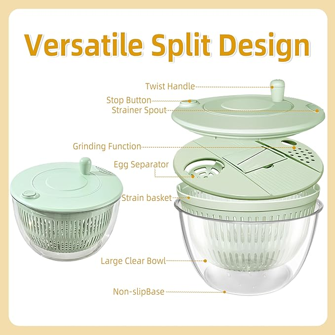 Multifunctional Vegetable Shredder and Dryer