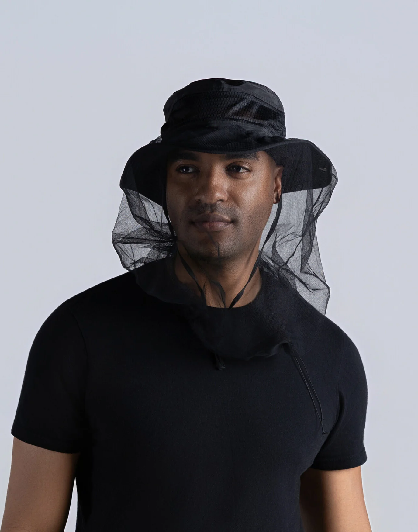Foldable Mosquito Net Cap