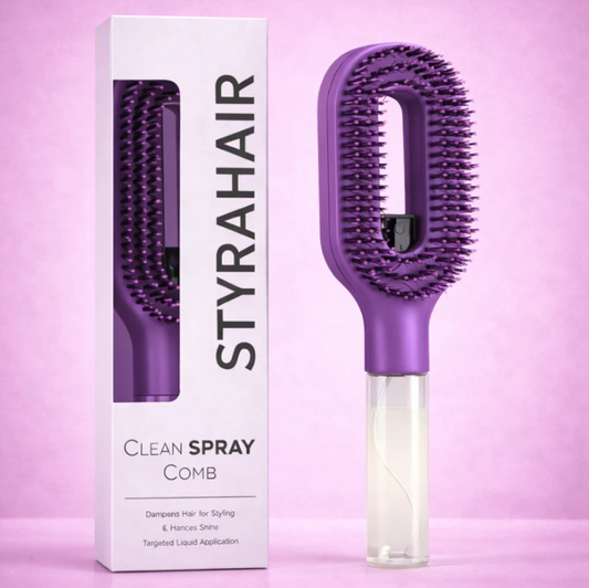 Smooth Cushion Comb With Spray Air