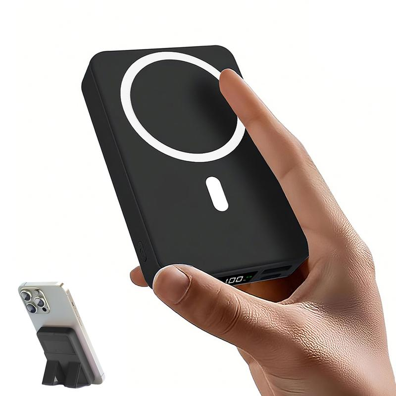 Portable Power Bank With Foldable Stand