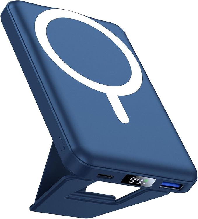 Portable Power Bank With Foldable Stand