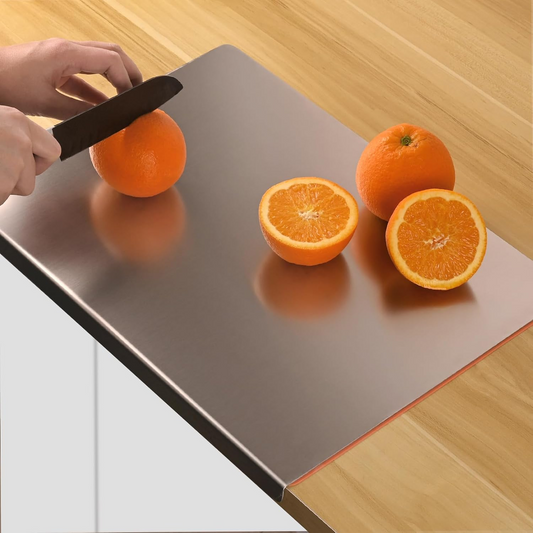 Stainless Steel Non-Slip Cutting Board
