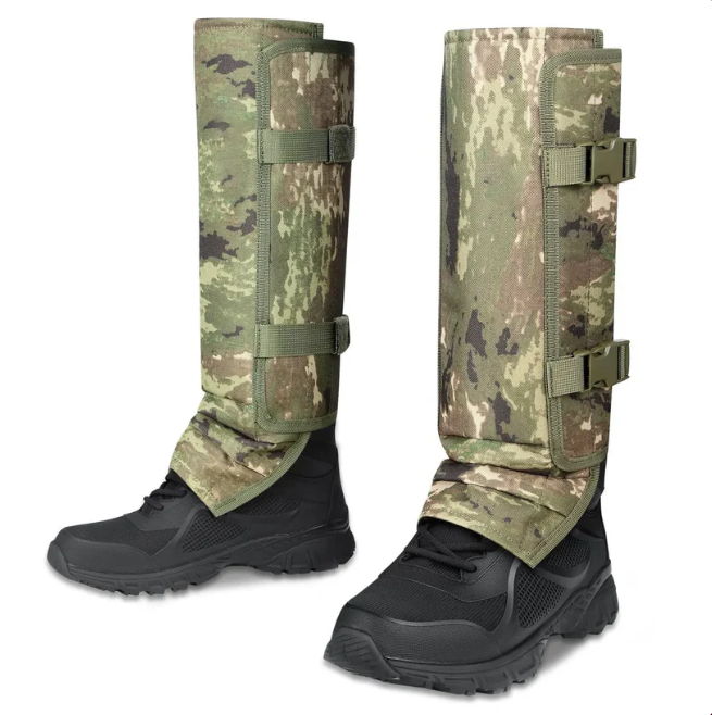 Adjustable Outdoor Anti-Snake Leg Gaiters Match Summer Combat Boots