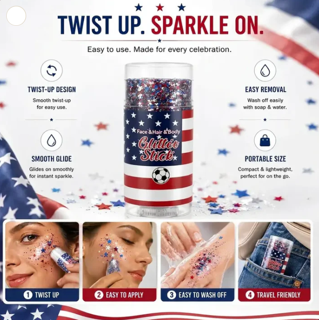 Festive Celebration Glitter Stick
