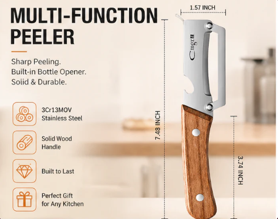 Multi-Functional Vegetable Peeler for Kitchen(2 Pcs)