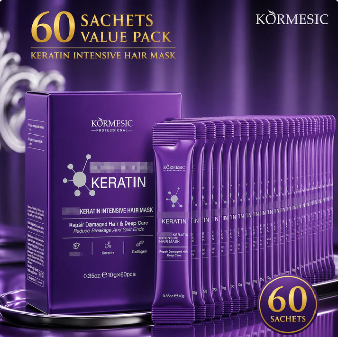 3D Hyaluronic Acid Collagen Hair Mask 10g (20 Pack)