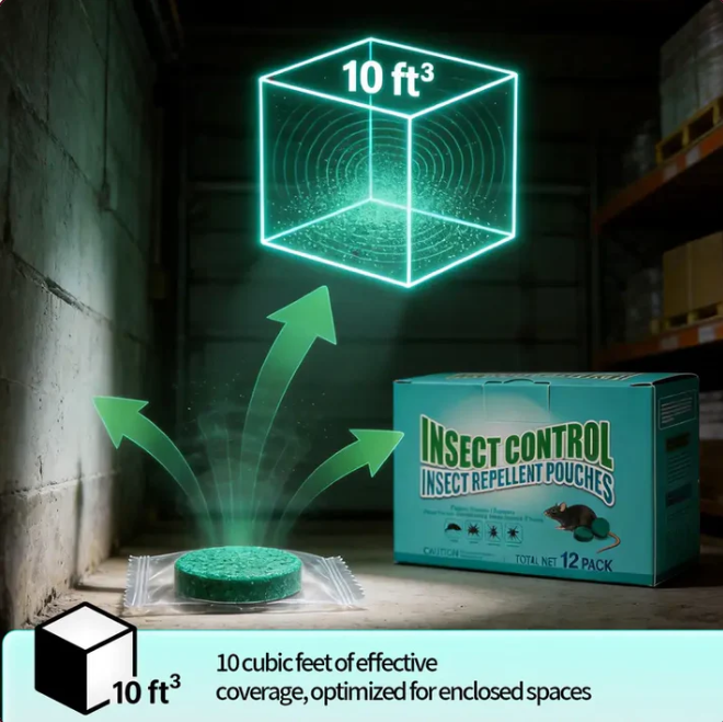 12-Pack of Natural Essential Oil Insect and Rodent Repellent Balls