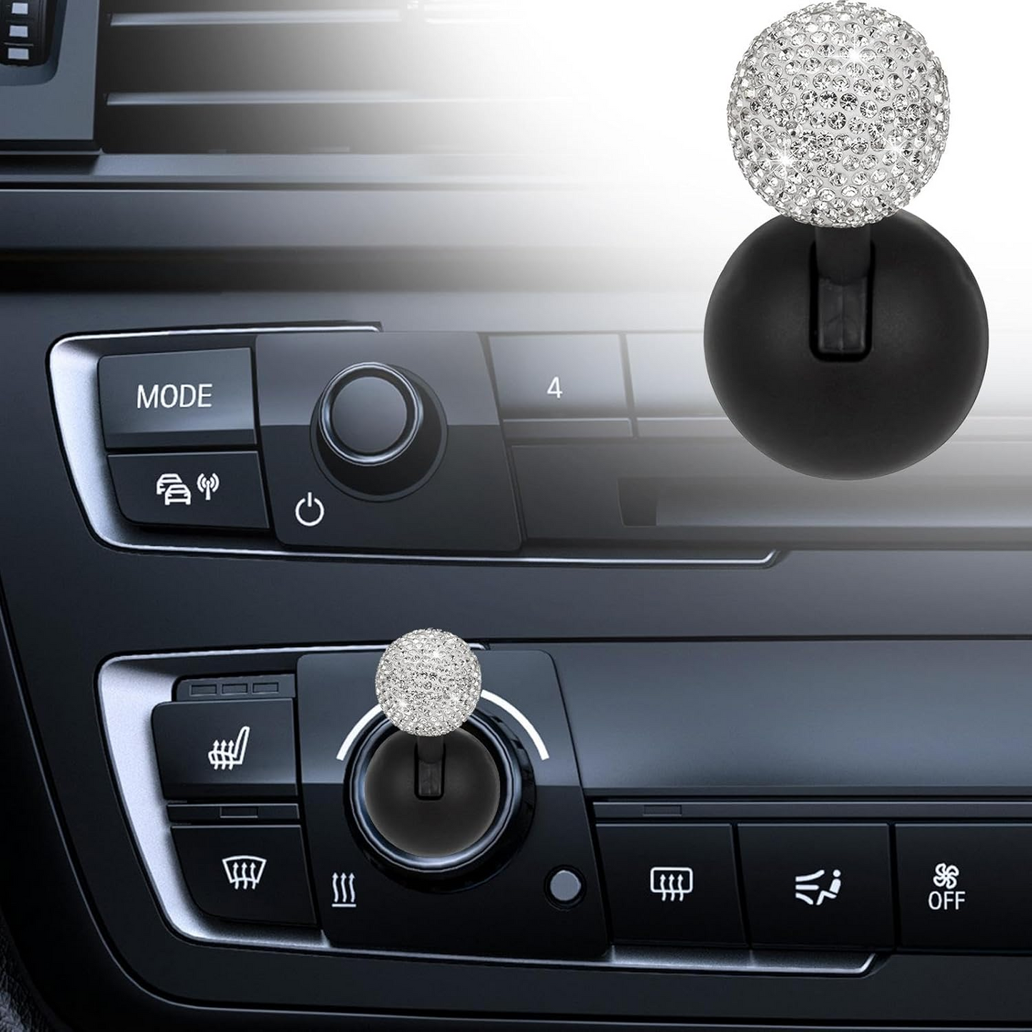 Decorative One-Button Car Start Button Rocker