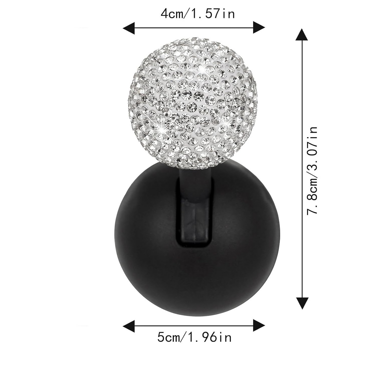 Decorative One-Button Car Start Button Rocker