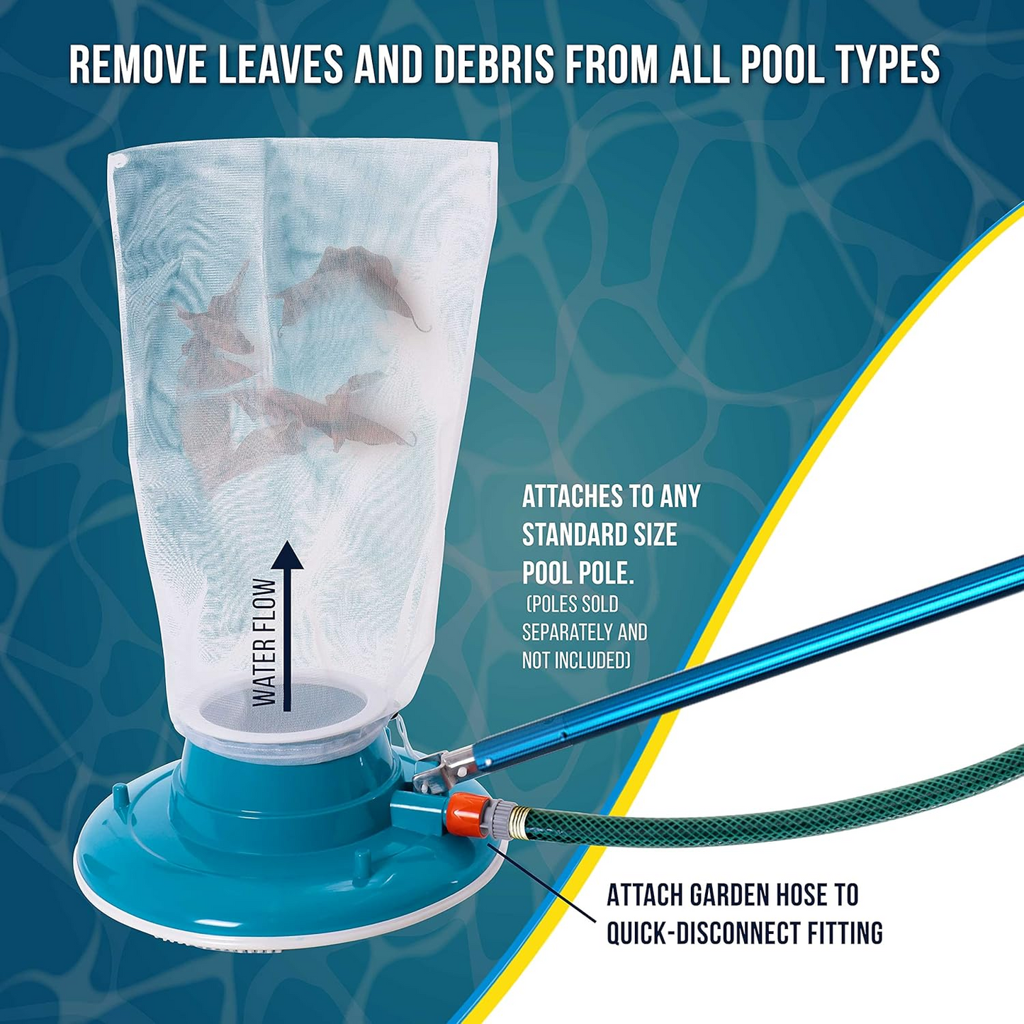 Professional Pool Leaf Removal Vacuum Cleaner