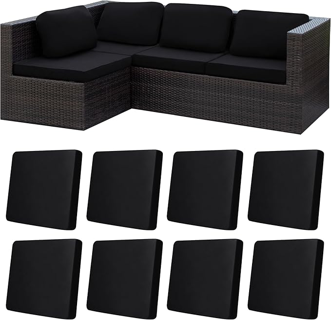 Outdoor Sofa Covers Are Washable and Reusable (only covers 8 pcs)