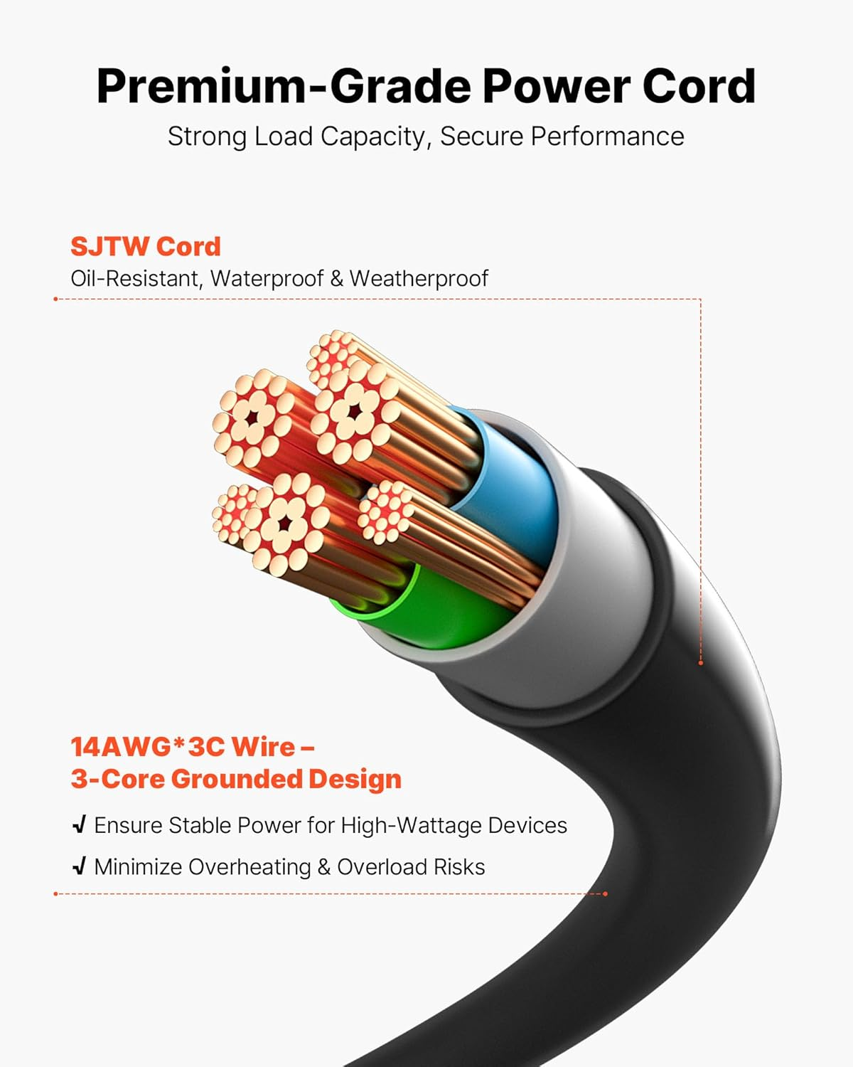 Outdoor Waterproof Multi-Socket Power Outlet