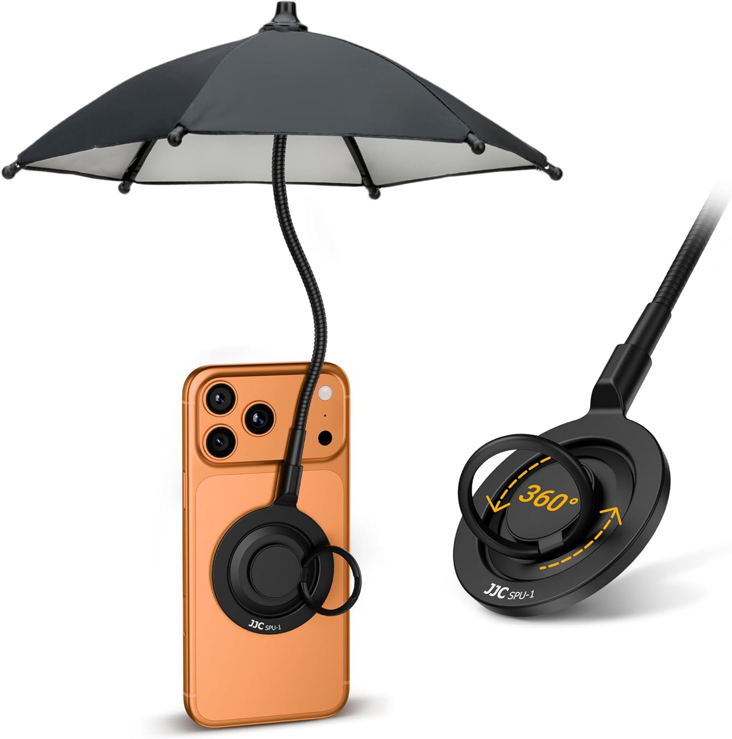 Magnetic Retractable Mini Sunshade For Mobile Phones