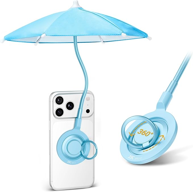 Magnetic Retractable Mini Sunshade For Mobile Phones
