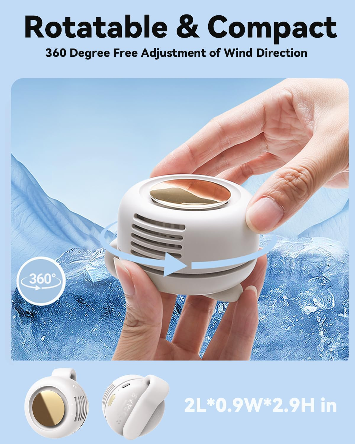 Portable Mini Bladeless Electric Fan
