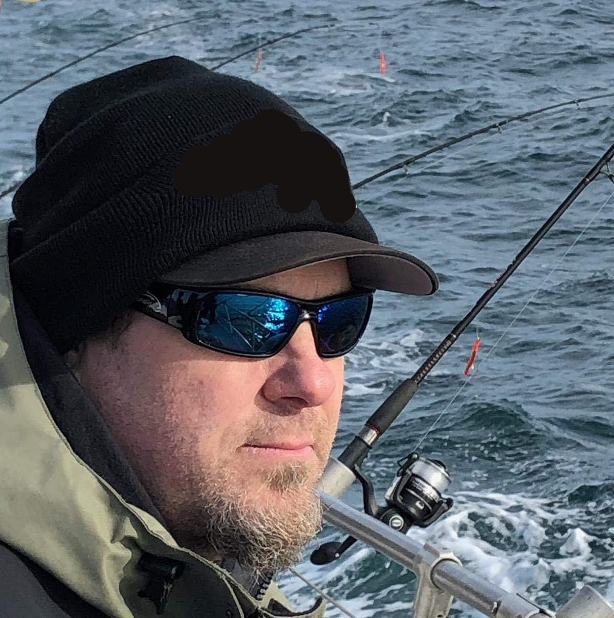Polarized Fishing Sunglasses With Glasses Case and Glasses Bag