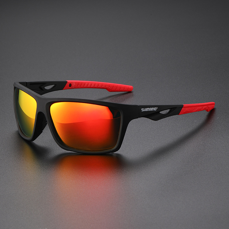 Polarized Fishing Sunglasses With Glasses Case and Glasses Bag