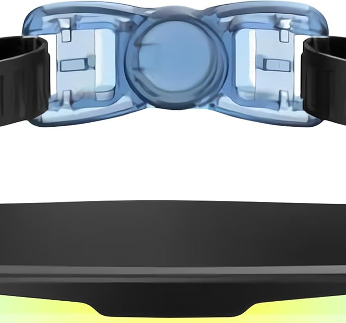 2 Pairs of Anti-fog and UV-protective Swimming Goggles with Earplugs and Nose Clips