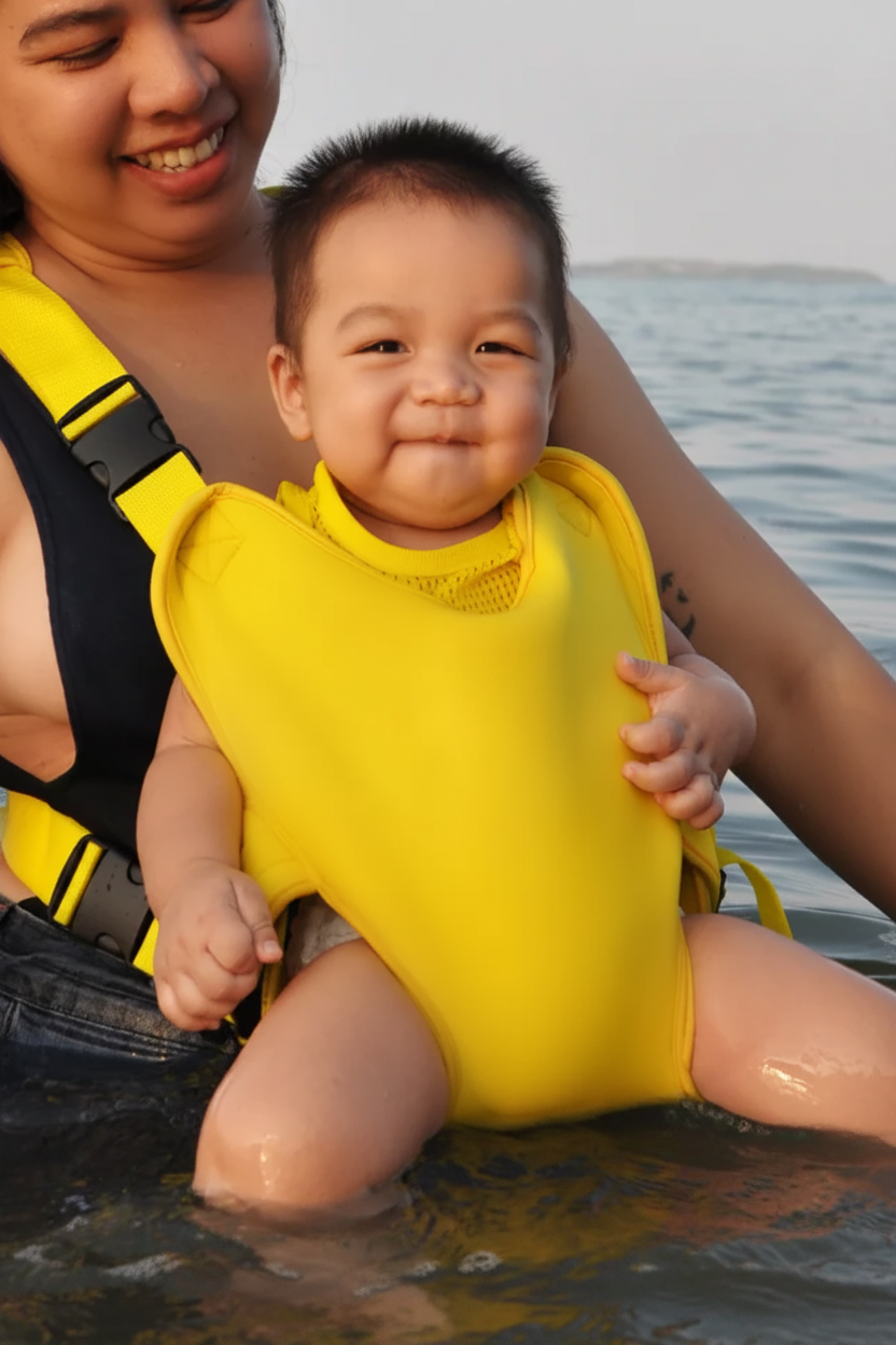 Diving-Friendly Dual-Use Baby Carrier