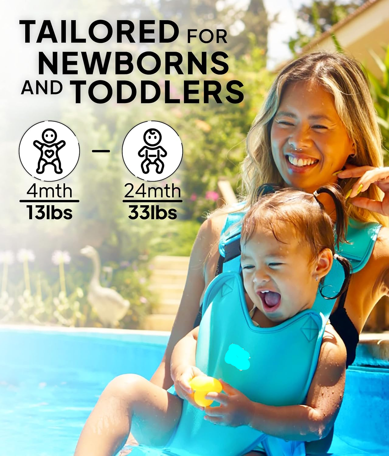 Diving-Friendly Dual-Use Baby Carrier