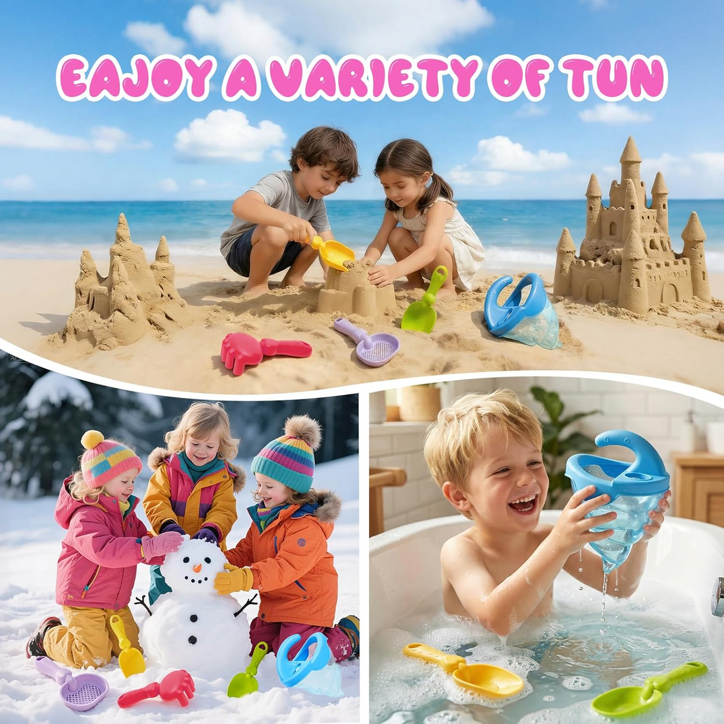 Children's Beach Toy 5-Piece Set
