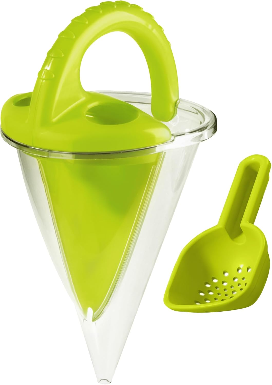 Sand Pouring Funnel with Sieve Shovel