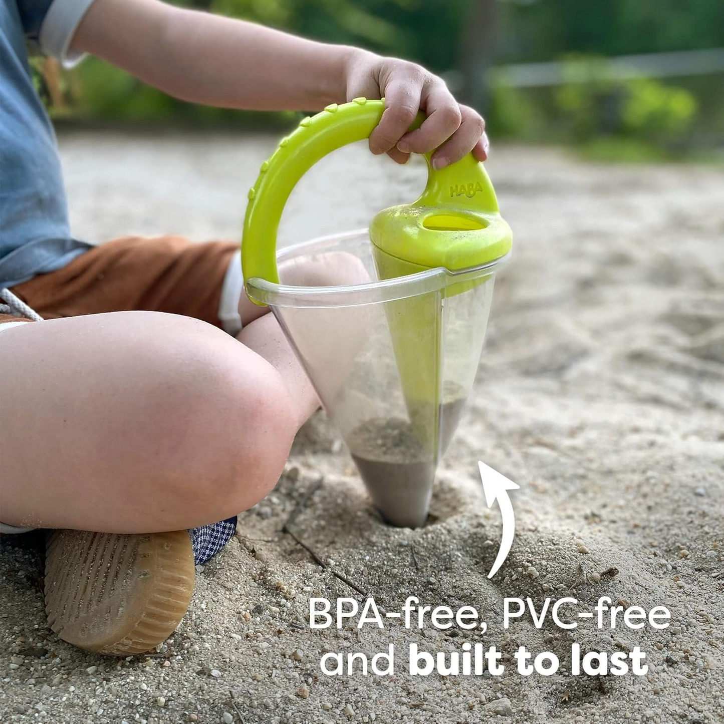 Sand Pouring Funnel with Sieve Shovel