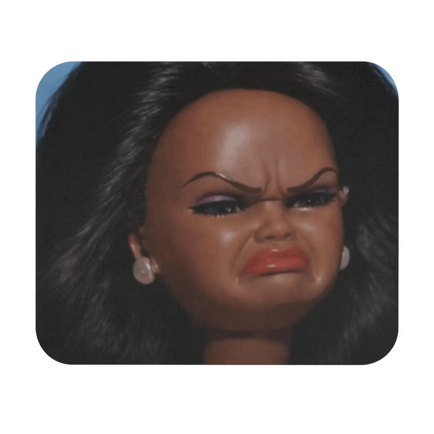 Funny Face Mouse Pad