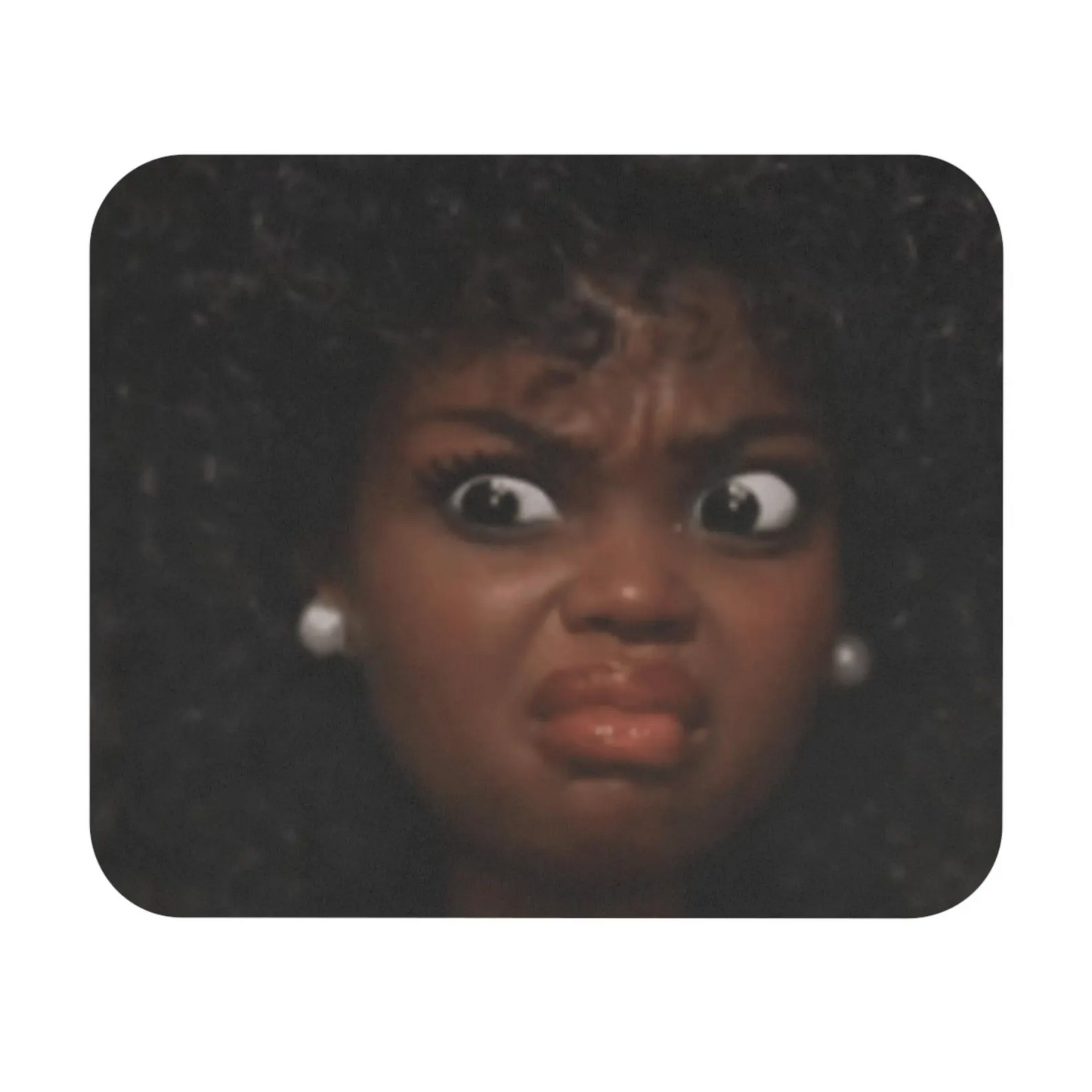 Funny Face Mouse Pad