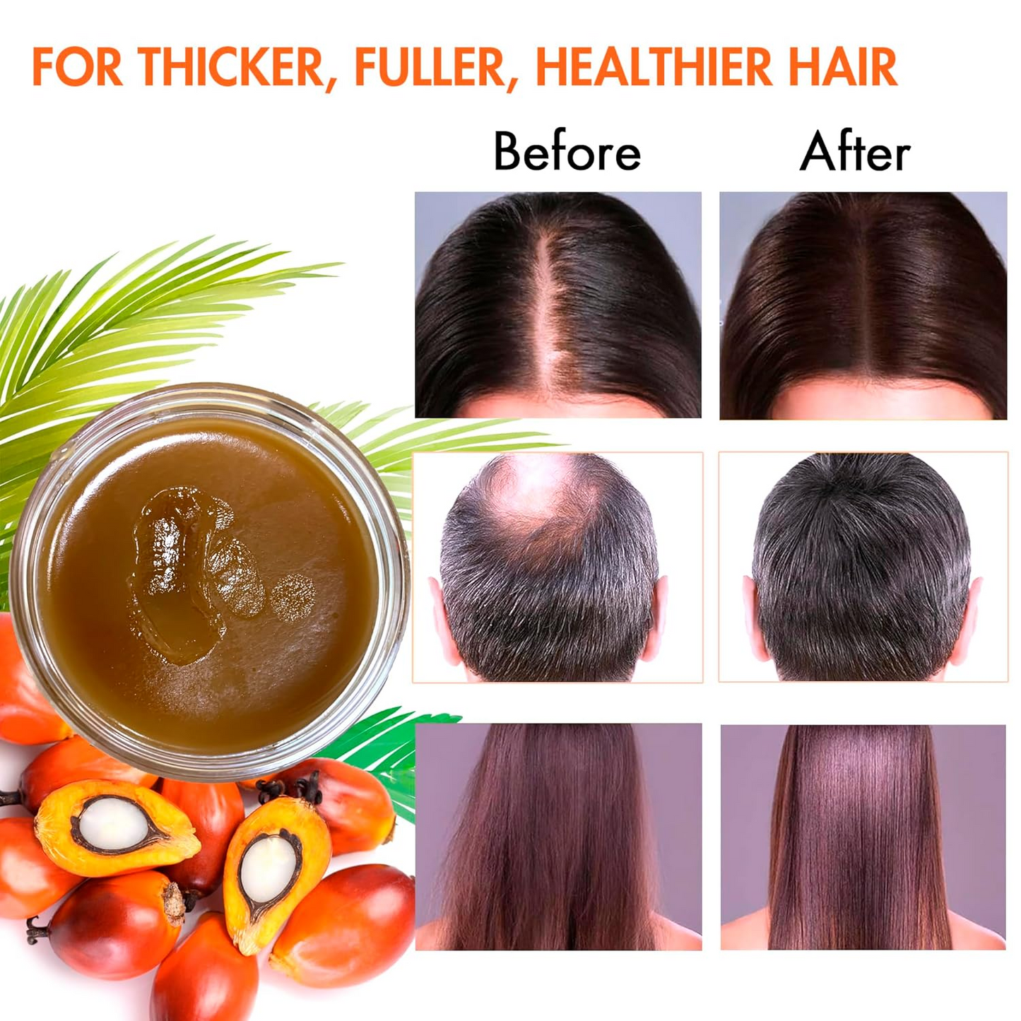 All-Natural Battana Oil Hair Mask