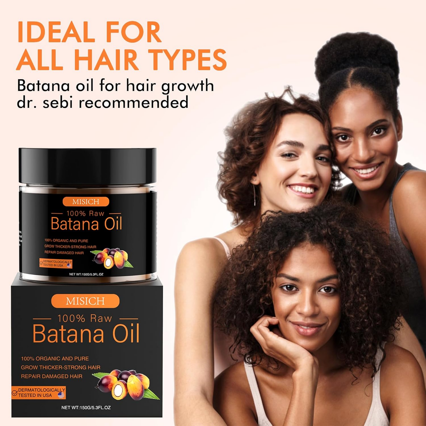 All-Natural Battana Oil Hair Mask