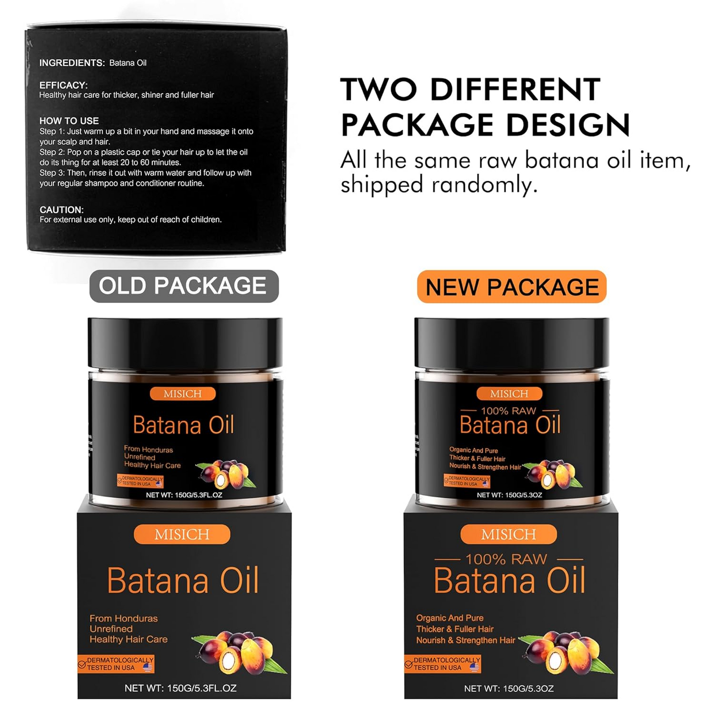 All-Natural Battana Oil Hair Mask