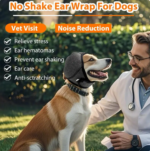 Dog Headband Relieves Anxiety & Reduces Shock