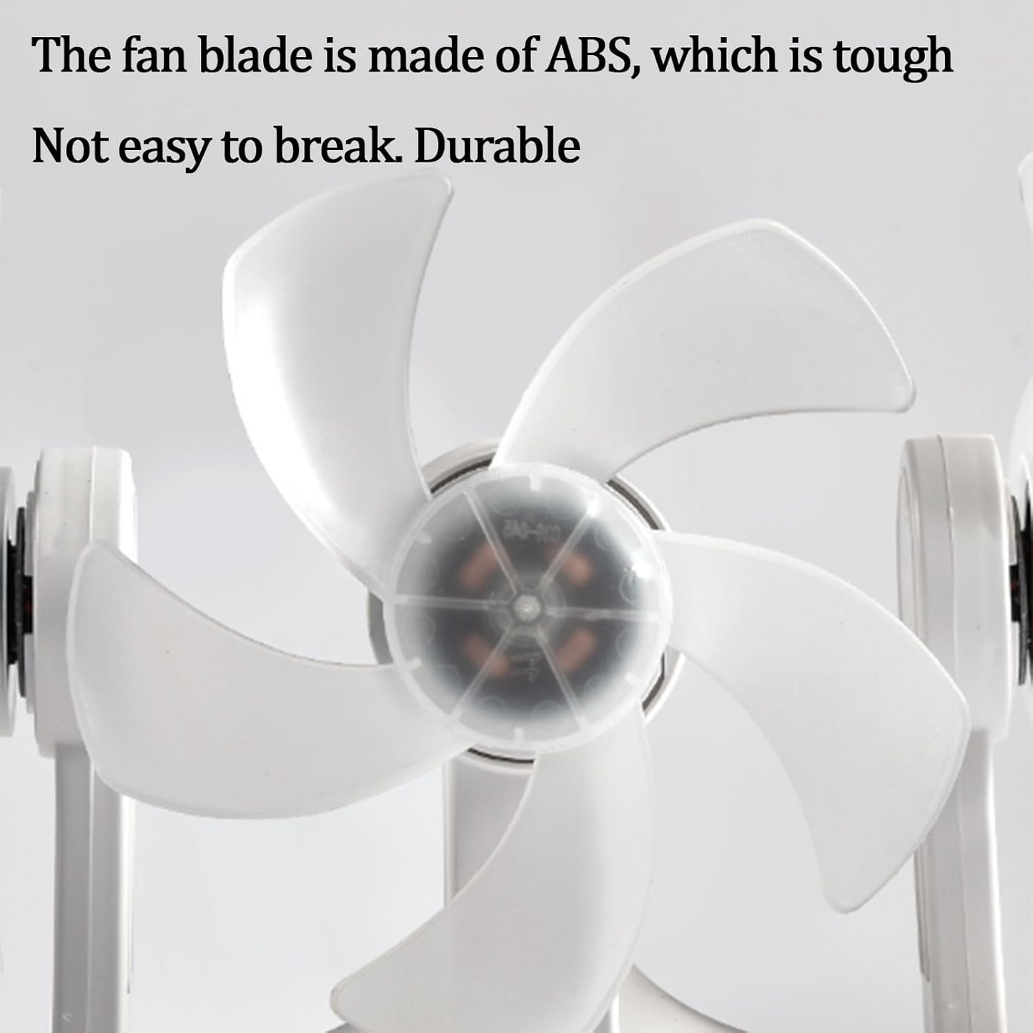 2-in-1 Silent LED Fan with Remote Control