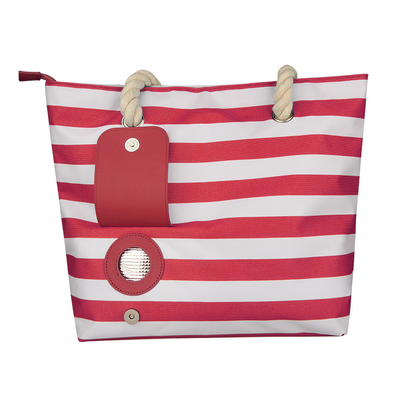 Foldable Oxford Cloth Insulated Pourable Tote Bag