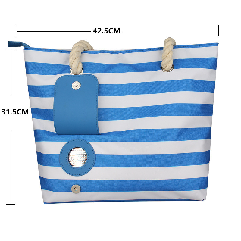 Foldable Oxford Cloth Insulated Pourable Tote Bag